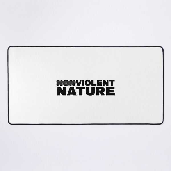 Item preview, NONVIOLENT VIOLENT NATURE designed and sold by CRINGEWORTHY TEES.