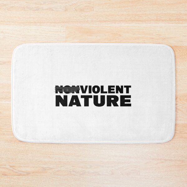 Item preview, NONVIOLENT VIOLENT NATURE designed and sold by CRINGEWORTHY TEES.