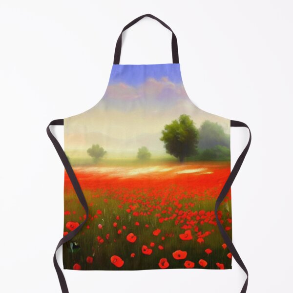 Item preview, Field of Poppie 3A - Throw Pillows and Prints.  designed and sold by ScatterHub.