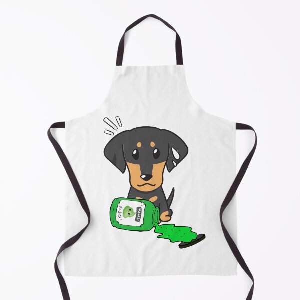 Item preview, Cute Dachshund Spilled Wasabi Sauce designed and sold by Pet Station.