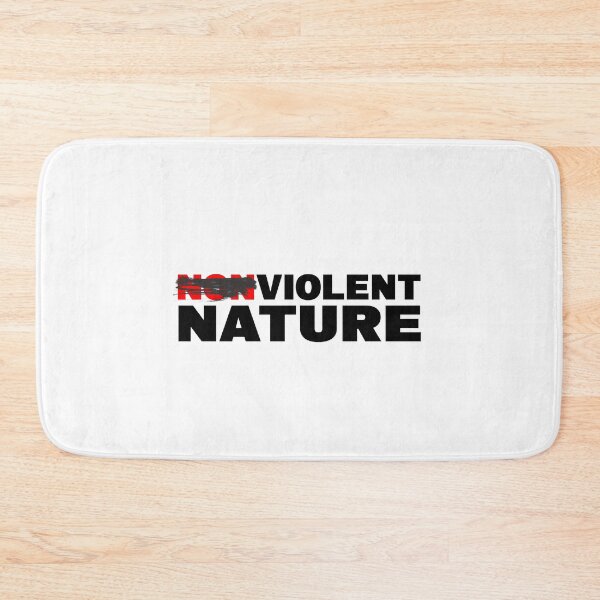 Item preview, NONVIOLENT VIOLENT NATURE designed and sold by CRINGEWORTHY TEES.