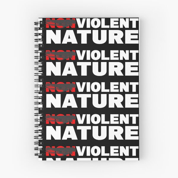Item preview, NONVIOLENT VIOLENT NATURE designed and sold by CRINGEWORTHY TEES.