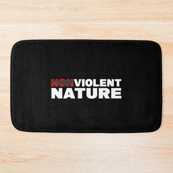 Item preview, NONVIOLENT VIOLENT NATURE designed and sold by CRINGEWORTHY TEES.