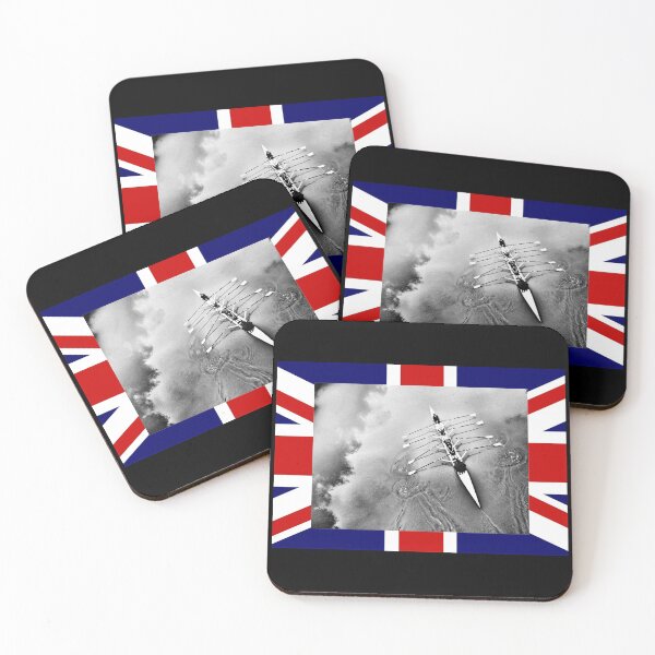 Item preview, Rowers Rowing on English Flag designed and sold by Michael van der Hoorn.