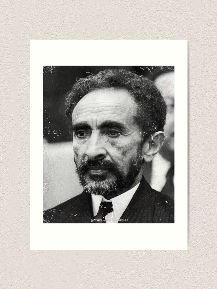 Haile Selassie Him His Imperial Majesty Rasta Ethiopian Reggae