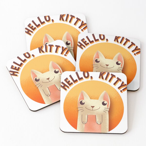 Item preview, Hello, Kitty!  designed and sold by Vector_Vibes.