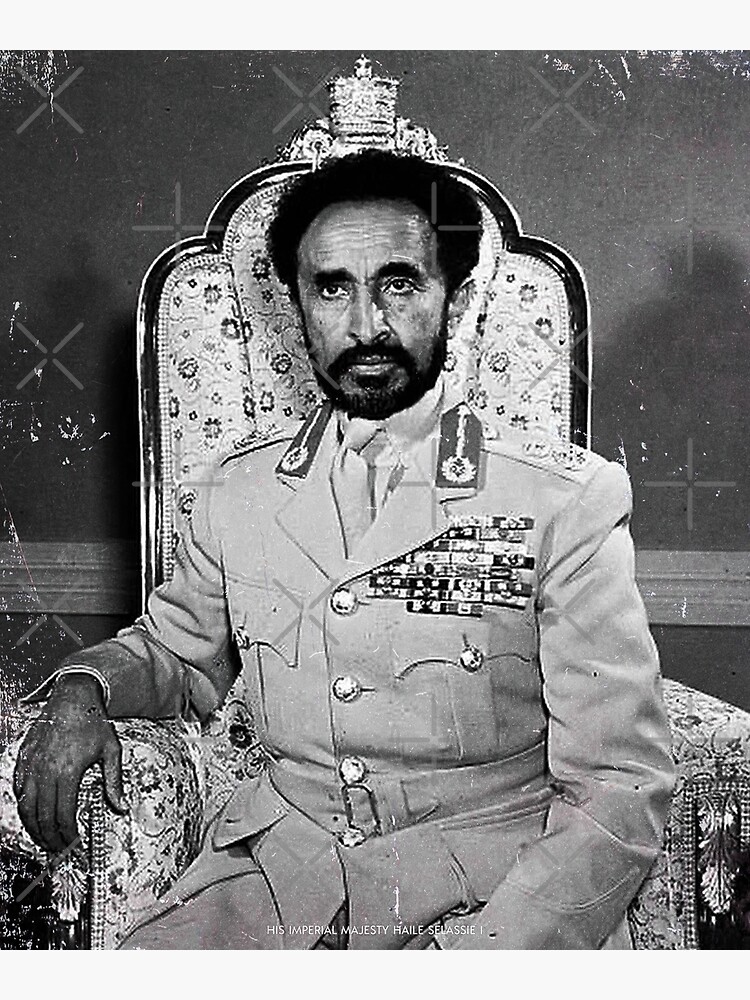 Haile Selassie Him His Imperial Majesty Rasta Ethiopian Reggae Rastafari King Jah Lion 0608