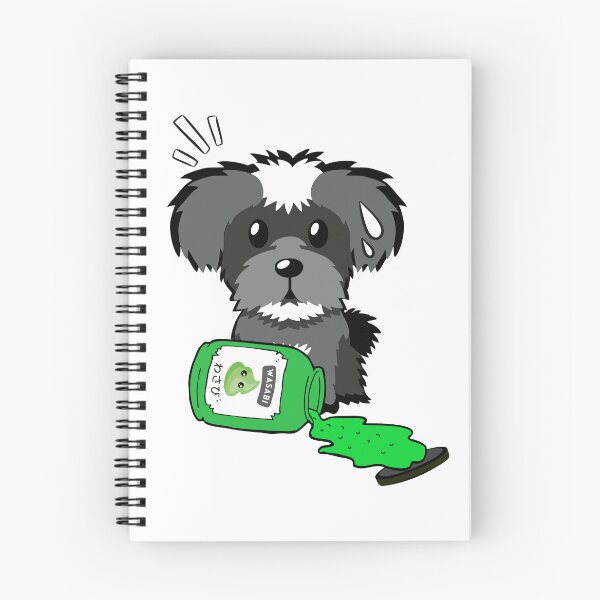 Item preview, Cute Schnauzer Spilled Wasabi designed and sold by Pet Station.