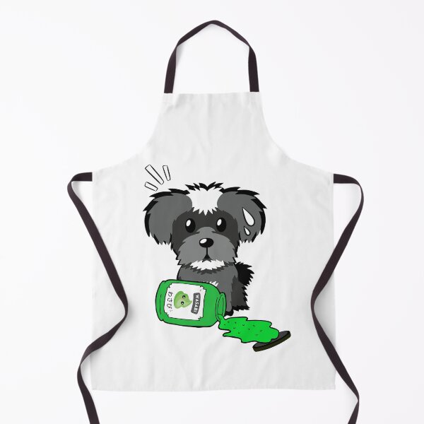 Item preview, Cute Schnauzer Spilled Wasabi designed and sold by Pet Station.