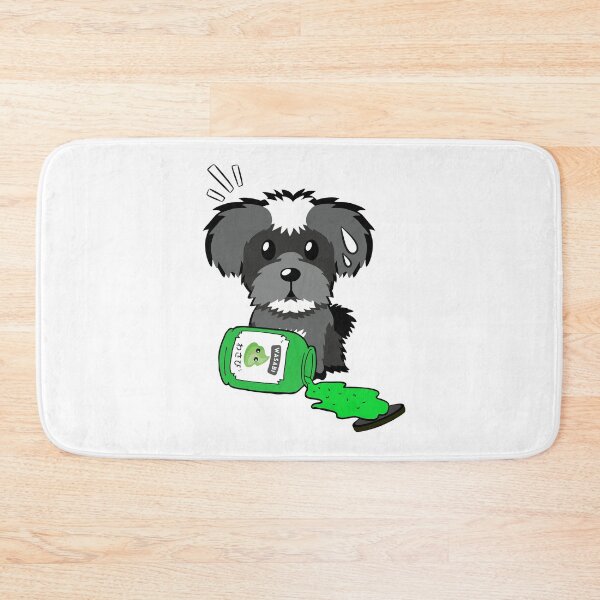 Item preview, Cute Schnauzer Spilled Wasabi designed and sold by Pet Station.