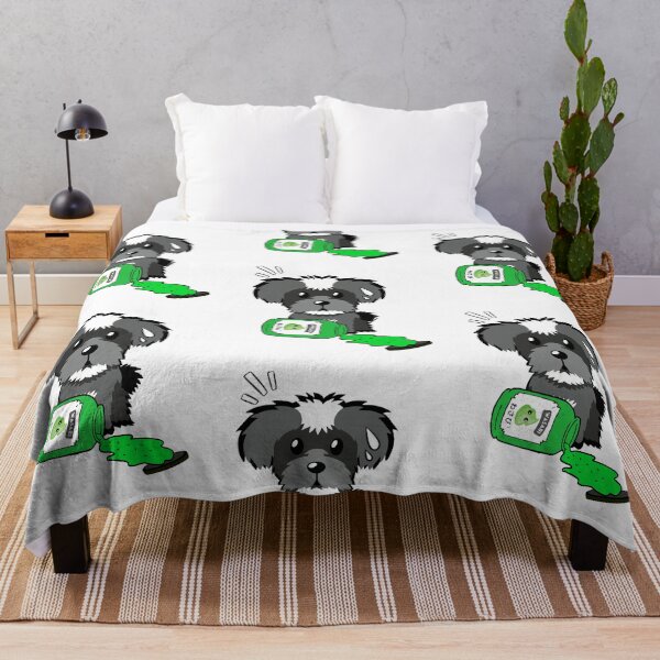 Item preview, Cute Schnauzer Spilled Wasabi designed and sold by Pet Station.