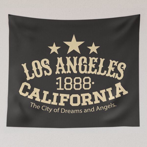 Item preview, Los Angeles California 1888 - Los Angeles College style logo designed and sold by Boogosh.