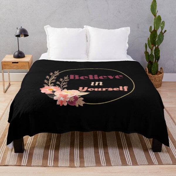 Item preview, Believe In Yourself With Roses Flowers designed and sold by stylishdzign.