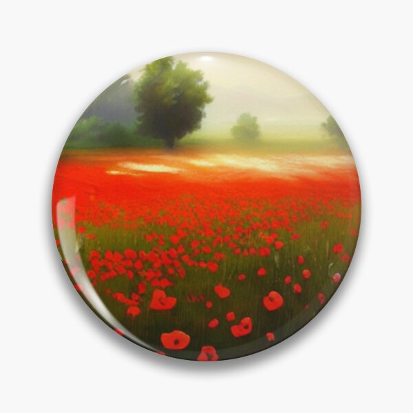 Item preview, Copy of Field of Poppie 3B - Throw Pillows and Prints.  designed and sold by ScatterHub.
