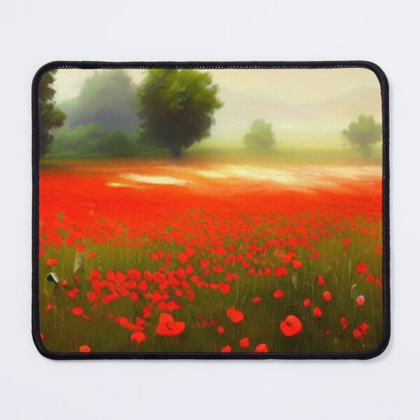 Item preview, Copy of Field of Poppie 3B - Throw Pillows and Prints. designed and sold by ScatterHub.