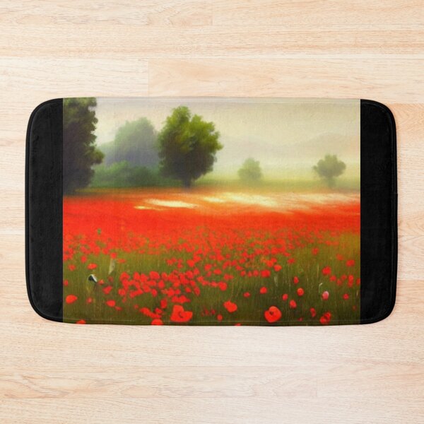 Item preview, Copy of Field of Poppie 3B - Throw Pillows and Prints.  designed and sold by ScatterHub.