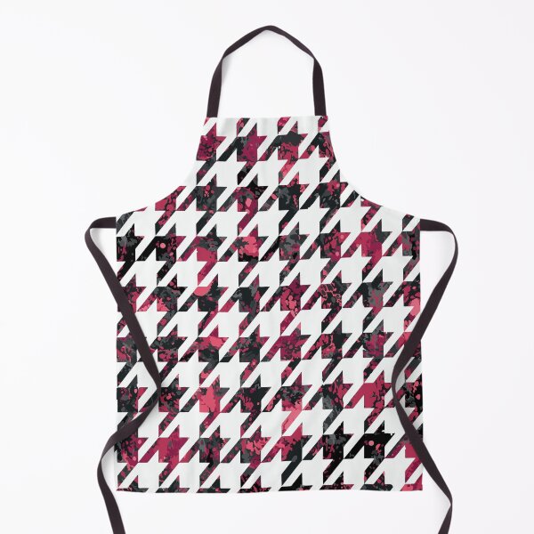 Item preview, Magenta Pied de poule designed and sold by ReneMagritteArt.