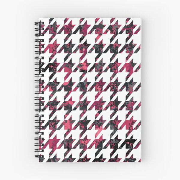 Item preview, Magenta Pied de poule designed and sold by ReneMagritteArt.