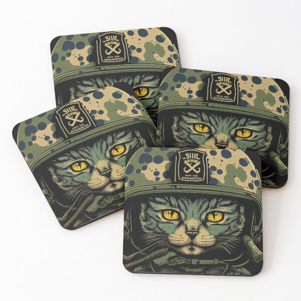 Item preview, Army Cat designed and sold by dholzric.