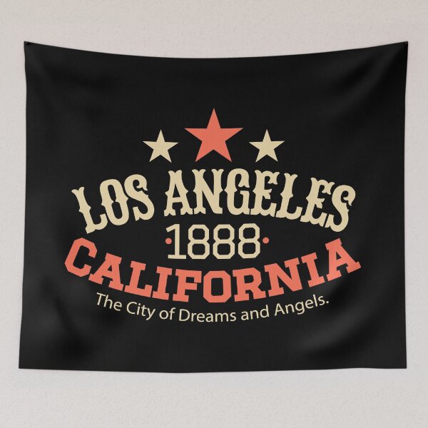 Item preview, Los Angeles California 1888 - Los Angeles College style logo designed and sold by Boogosh.
