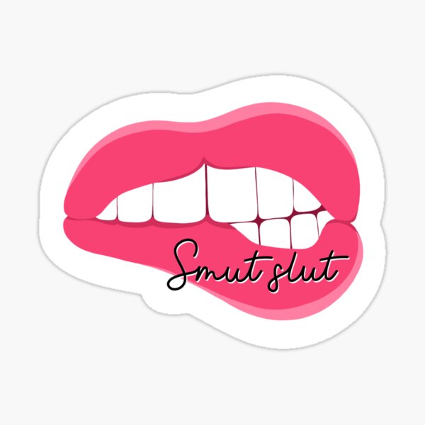 Item preview, Smut Sl*t Bookish Sticker designed and sold by BRoseCreations.