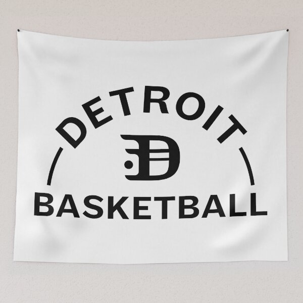 Item preview, Detroit Basketball Badge (Black) designed and sold by Gizerp.