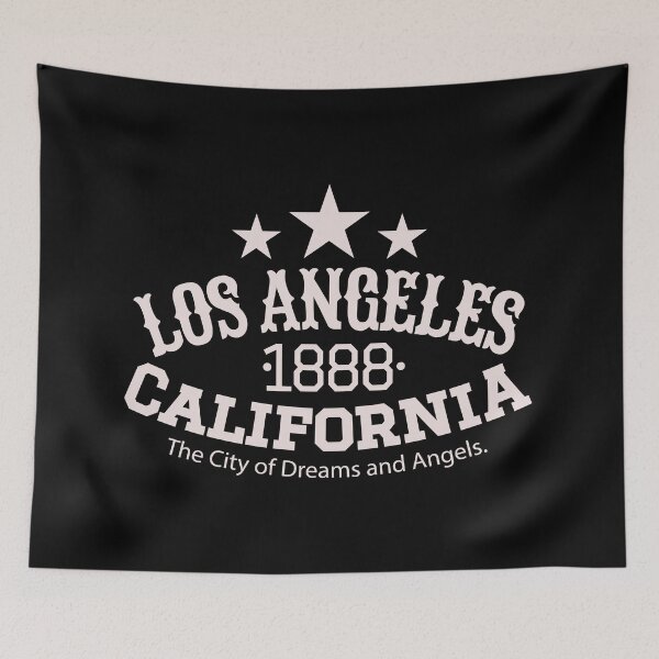 Item preview, Los Angeles California 1888 - Los Angeles College style logo designed and sold by Boogosh.