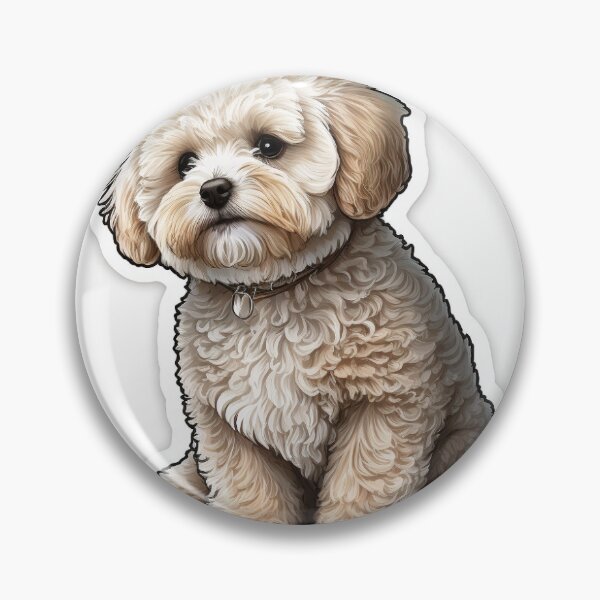 Item preview, Etiqueta engomada de maltipoo designed and sold by Meloncholai.