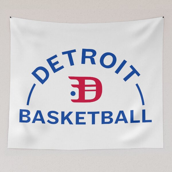 Item preview, Detroit Basketball Badge (Blue/Red) designed and sold by Gizerp.