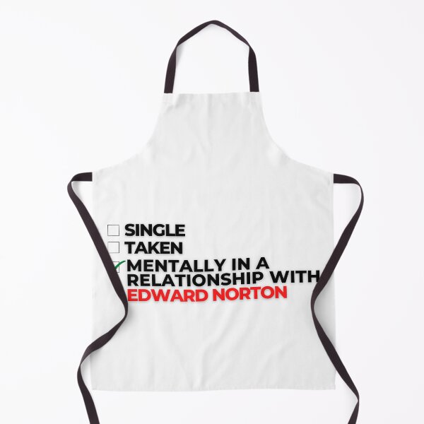 Item preview, Mentally In A Relationship With Edward Norton designed and sold by Itsheartshop.