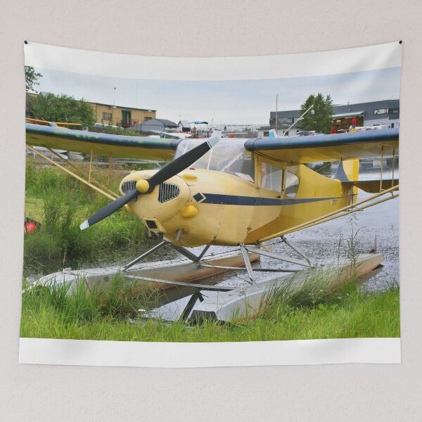 Item preview, Yellow and black float plane, Lake Hood, Alaska  designed and sold by FranWest.