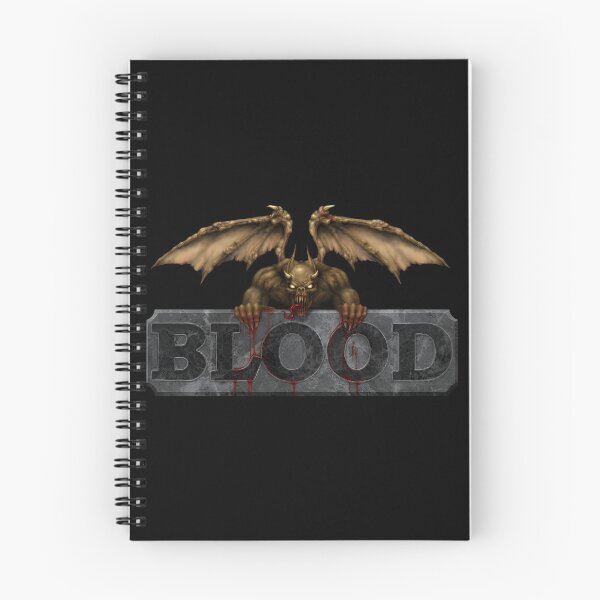 Item preview, Monolith Blood DOS 1997 PC Game Gargoyle Logo designed and sold by DOS Games.