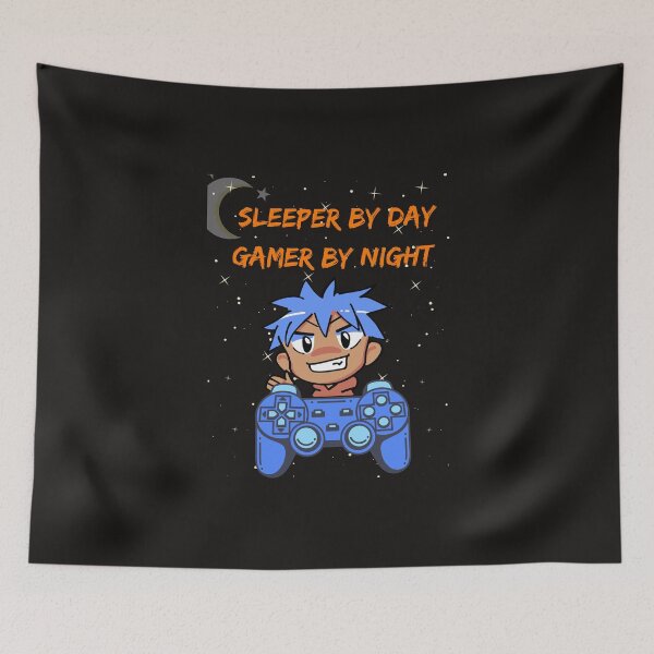 Item preview, Sleeper by day gamer by night anime design  designed and sold by t1n3333.