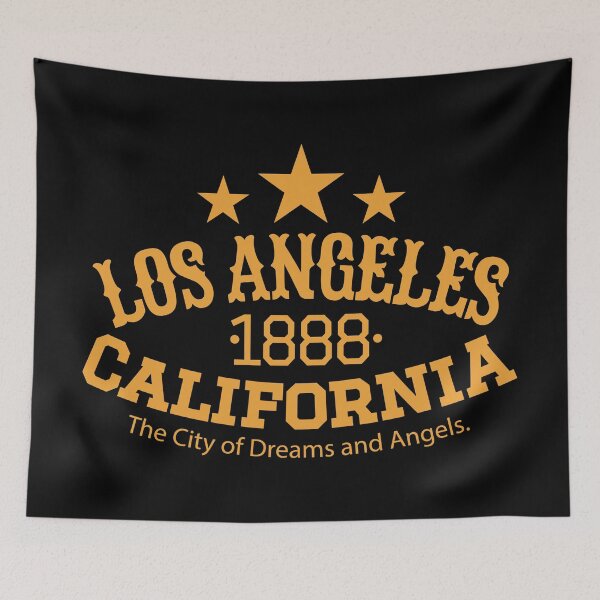 Item preview, Los Angeles California 1888 - Los Angeles College style logo designed and sold by Boogosh.