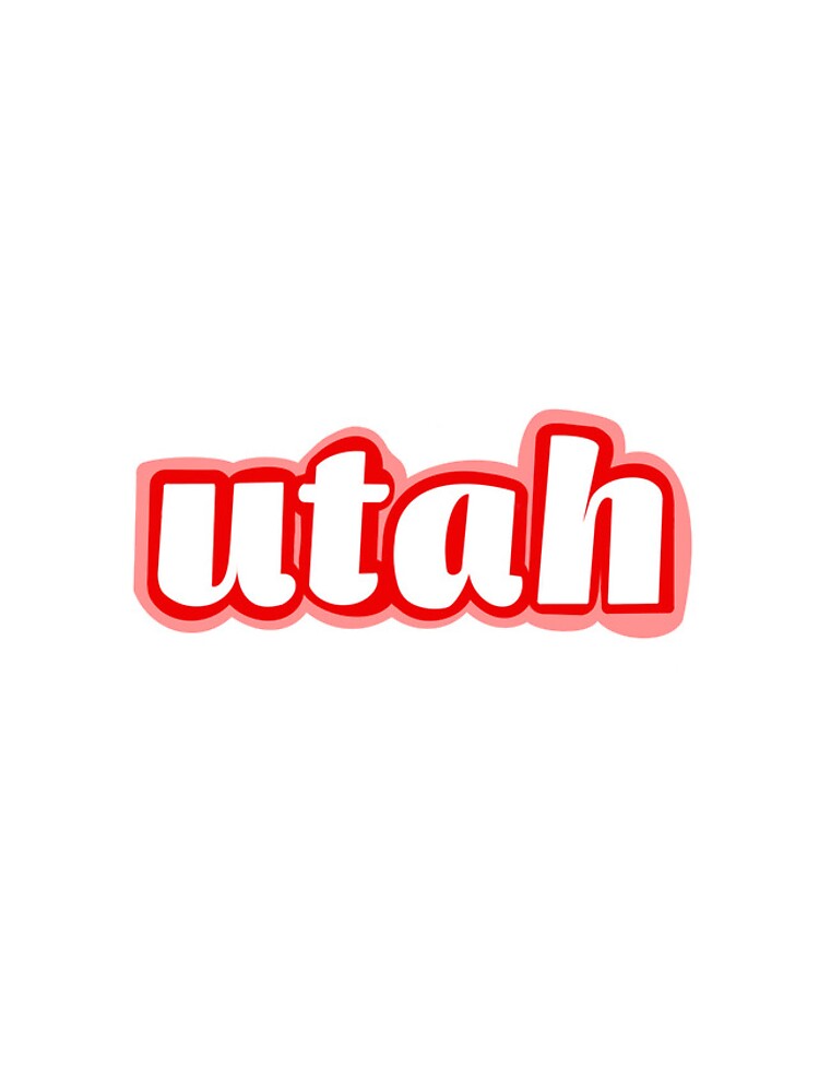 Thumbnail 4 of 4, iPhone Case, Utah Sticker designed and sold by 3Edesigns.