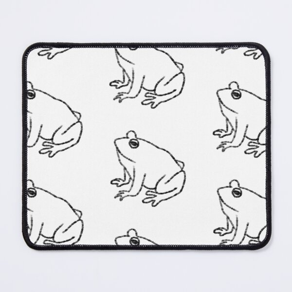 Item preview, Minimalistic Frog Pencil Doodle designed and sold by aymeigh.