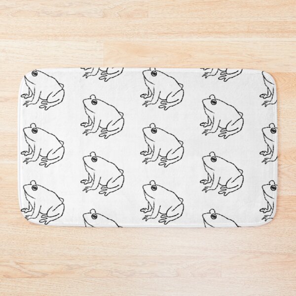 Item preview, Minimalistic Frog Pencil Doodle designed and sold by aymeigh.