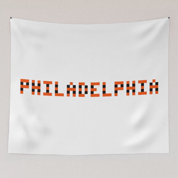 Item preview, Pixel NHL Philadelphia in Away Colors designed and sold by gkillerb.