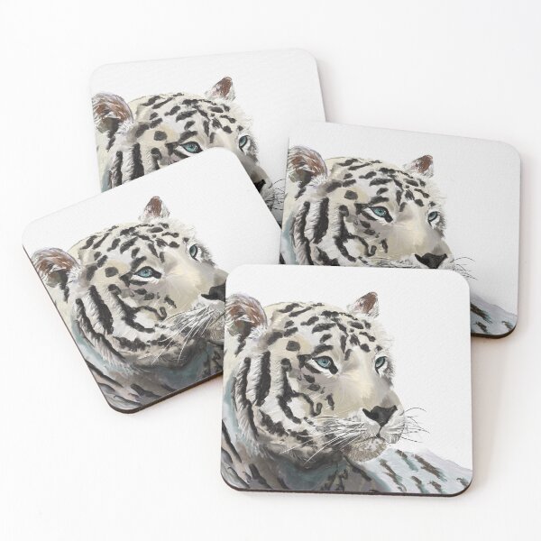 Item preview, White tiger designed and sold by WonderWildSG.