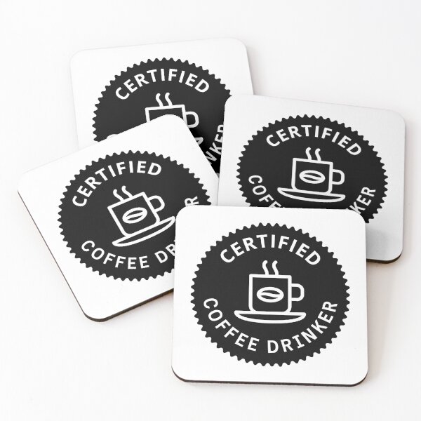 Item preview, Certified Coffee Drinker designed and sold by Cafe-Color.