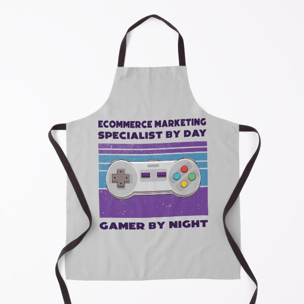 Item preview, Ecommerce marketing specialist by day gamer by night, dark text, funny games lovers, humor, joke, meme, gamer worker, ecommerce marketing specialist job, marketing department designed and sold by SGS-.