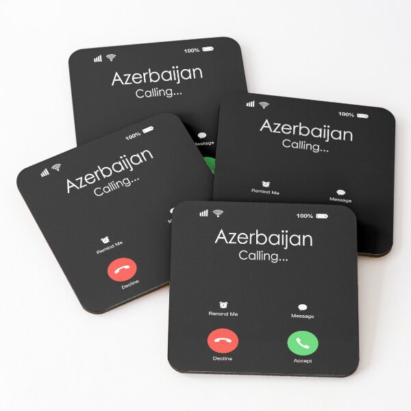 Item preview, Azerbaijan Cell Phone Inspired Design For Phone Call Lovers designed and sold by JosefCepak.