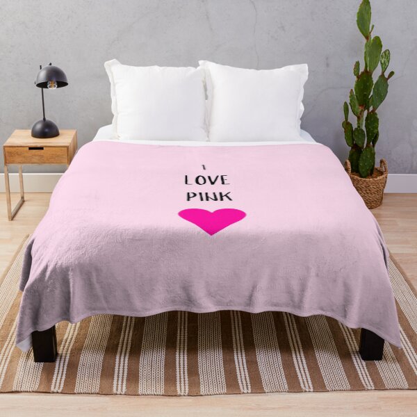Item preview, I LOVE PINK (LARGE) FUCHSIA HEART MEME PINK BACKGROUND designed and sold by EllieMonroe.