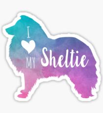 I love my Sheltie Sticker
