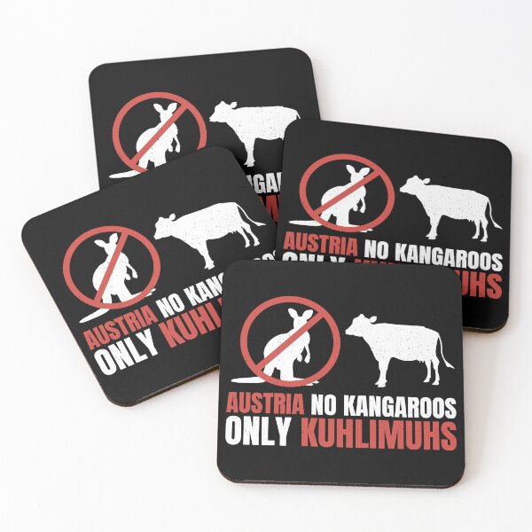 Item preview, Austria No Kangaroos Only Kuhlimuhs Cow designed and sold by FineArc.
