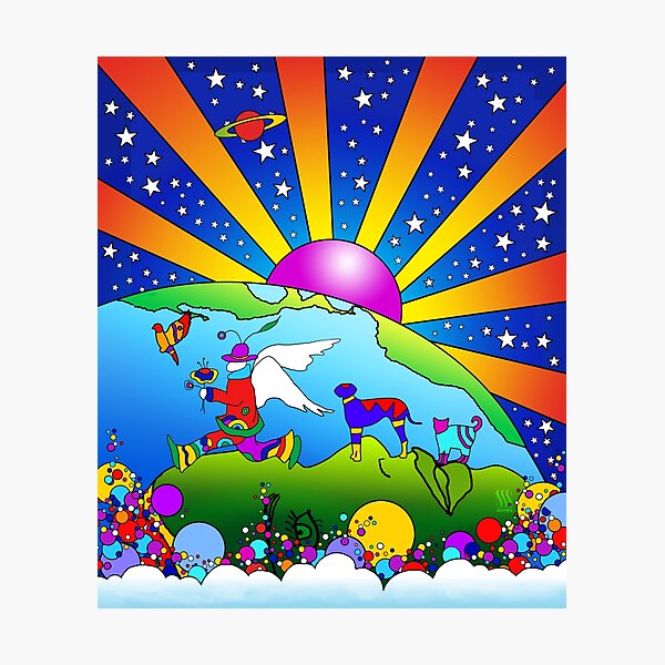 Cosmic Pet World Photographic Print