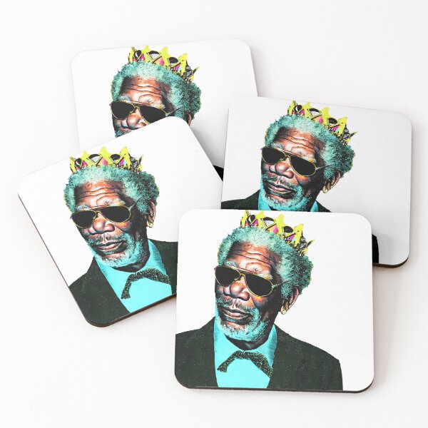 Item preview, Morgan Freeman Sticker Is Too Cool designed and sold by EasyElegance.
