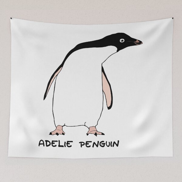 Item preview, Adelie Penguin with words designed and sold by stephaniepeters.