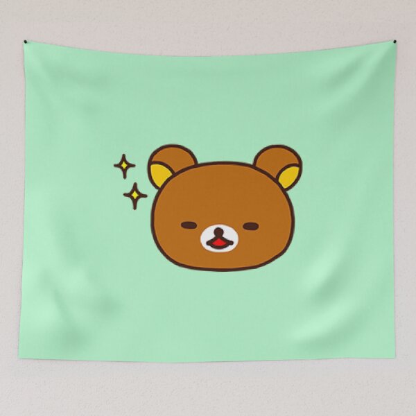 Item preview, Brown Bear Rilakkuma Head designed and sold by ggpandele.