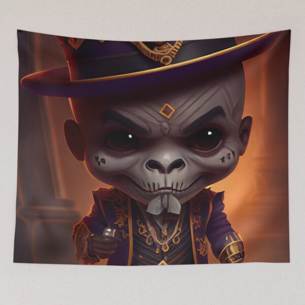 Item preview, Baron Samedi Chibi designed and sold by OccultDreams.